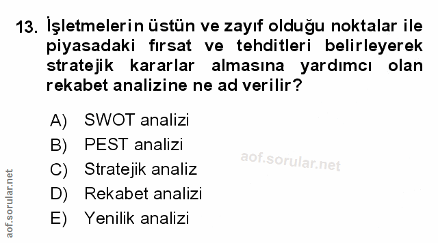 Soru 13
