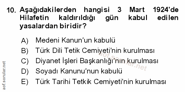 Soru 10