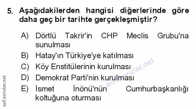 Soru 5