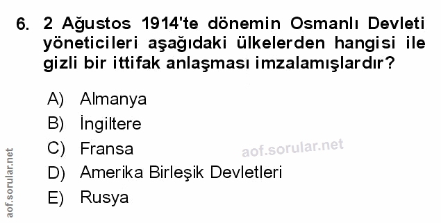 Soru 6