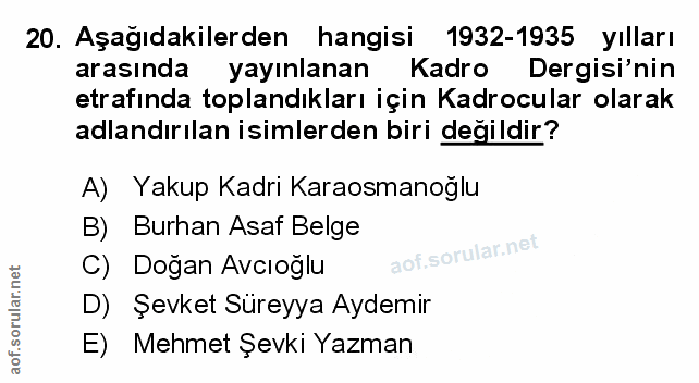 Soru 20