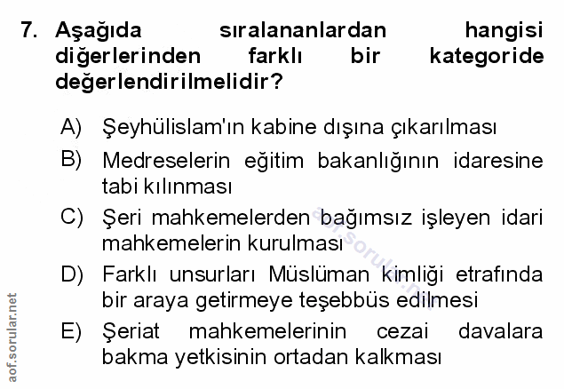 Soru 7