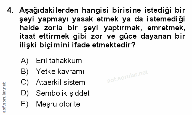 Soru 4