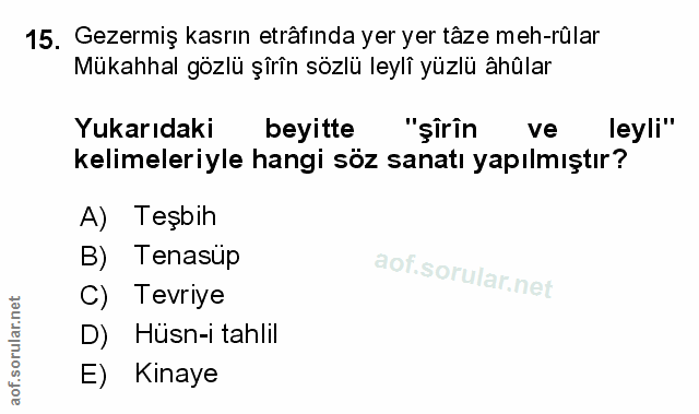Soru 15