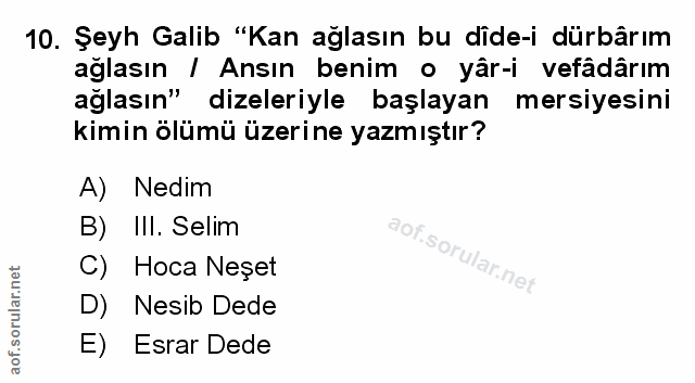 Soru 10