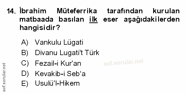 Soru 14