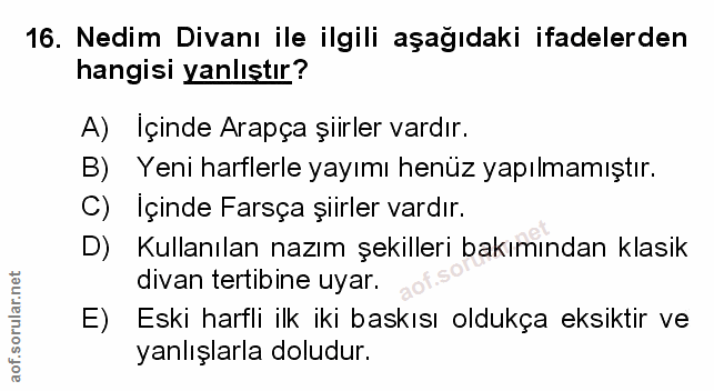 Soru 16