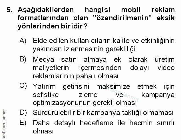 Soru 5
