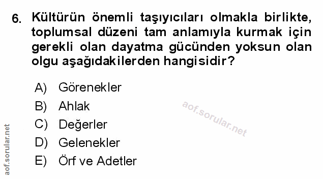Soru 6