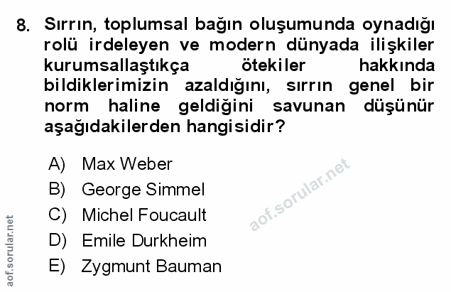 Soru 8