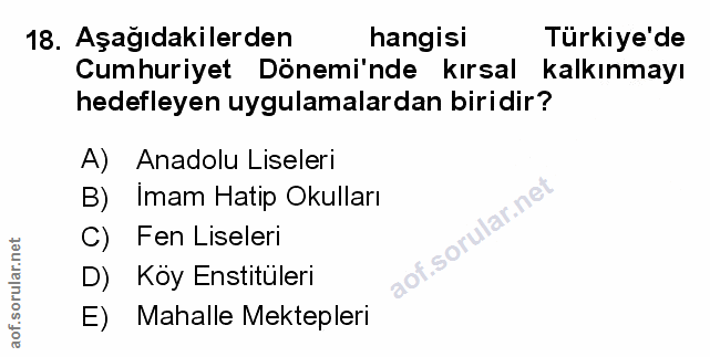 Soru 18