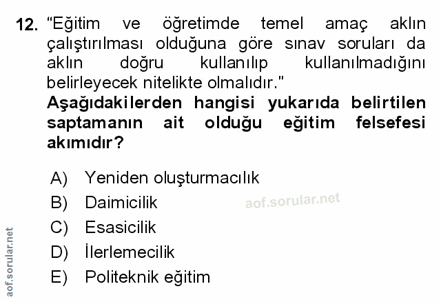 Soru 12