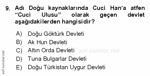 Soru 9