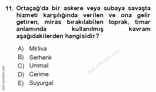Soru 11