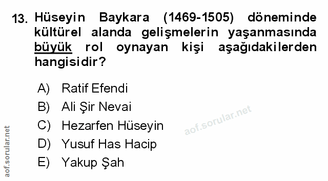 Soru 13
