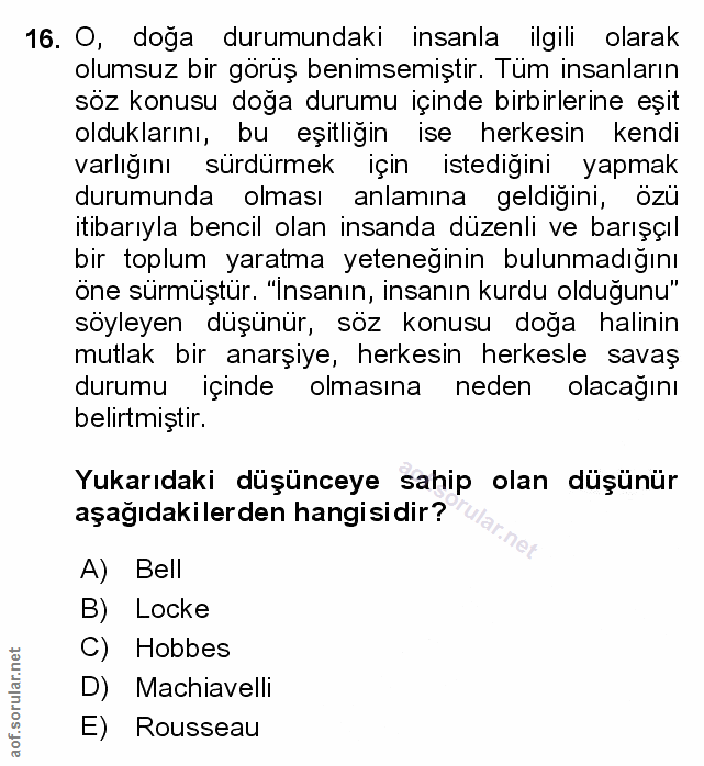 Soru 16