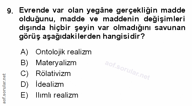 Soru 9