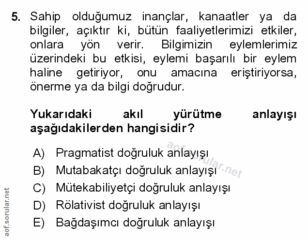 Soru 5