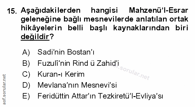 Soru 15