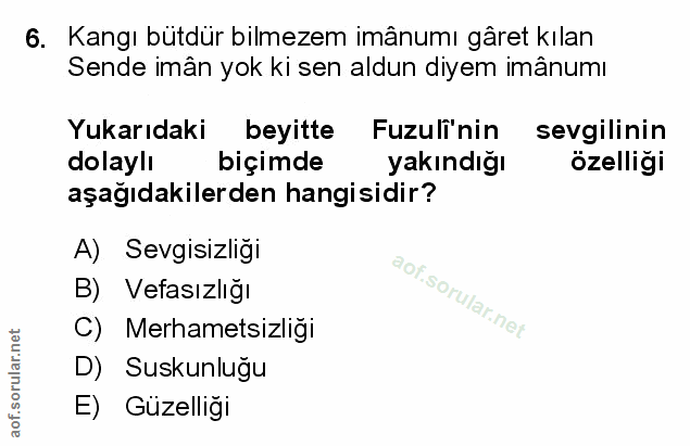 Soru 6