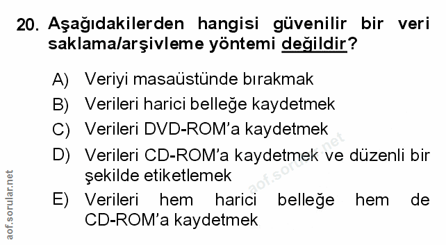 Soru 20
