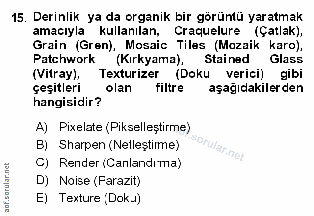 Soru 15