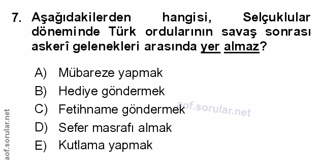 Soru 7