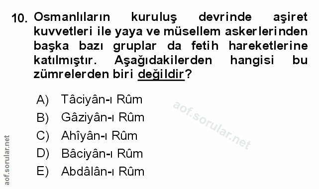 Soru 10