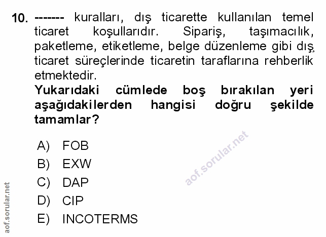 Soru 10