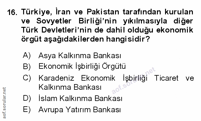 Soru 16