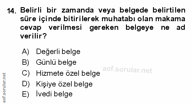 Soru 14
