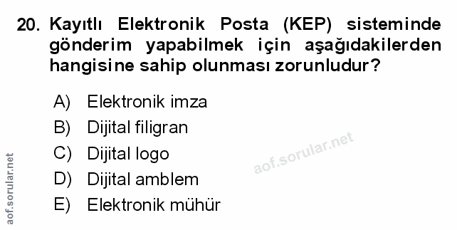 Soru 20