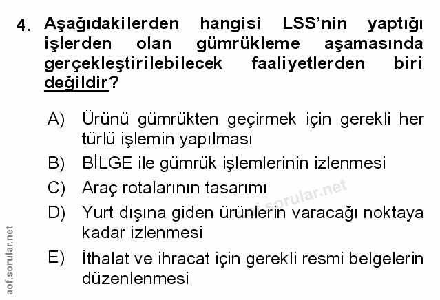 Soru 4
