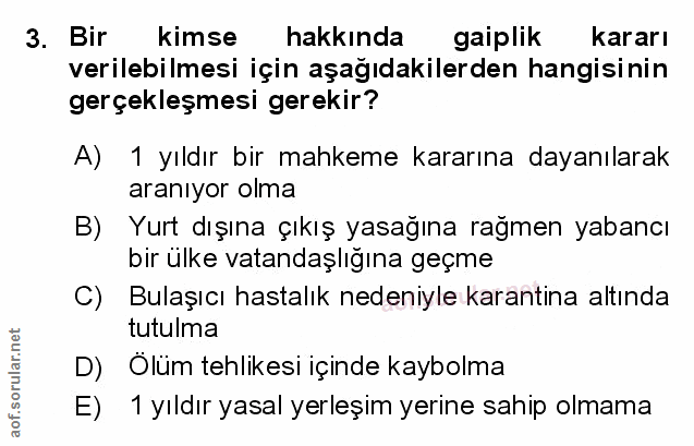 Soru 3
