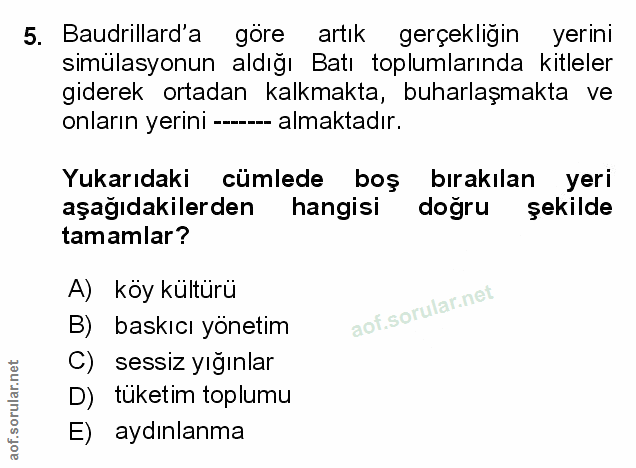 Soru 5