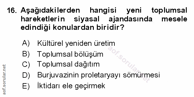 Soru 16