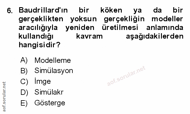 Soru 6