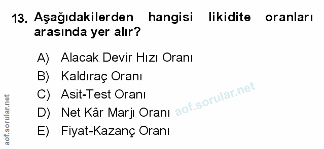 Soru 13