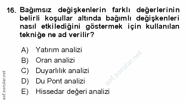 Soru 16