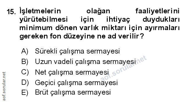 Soru 15