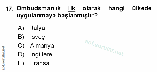 Soru 17