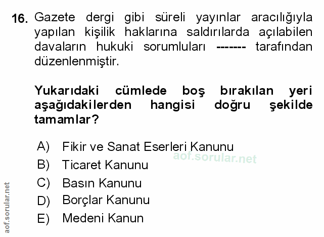 Soru 16