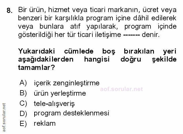 Soru 8