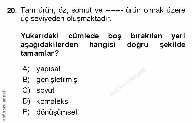 Soru 20