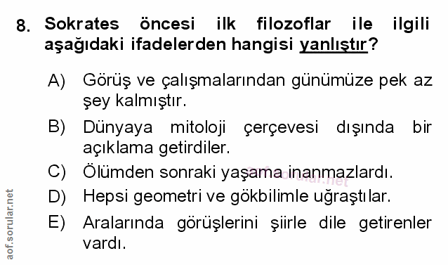 Soru 8
