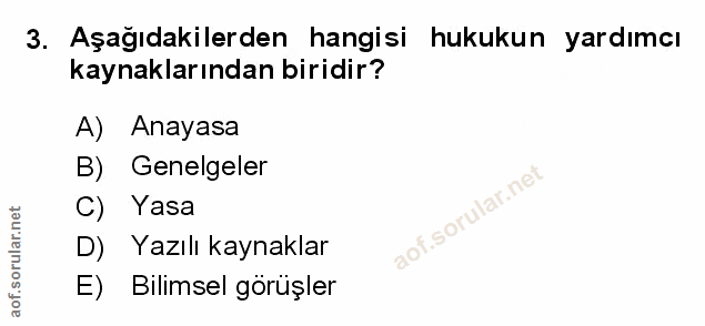 Soru 3