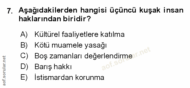 Soru 7