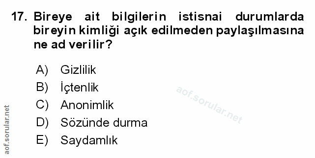 Soru 17