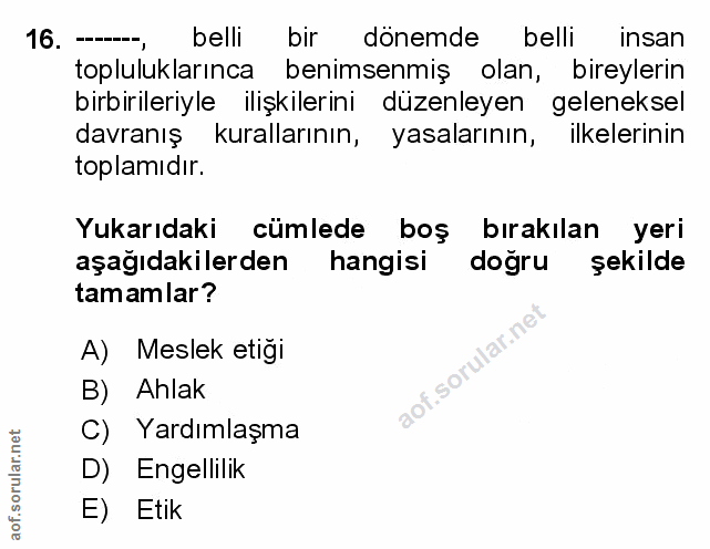Soru 16