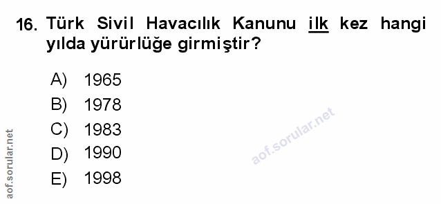 Soru 16